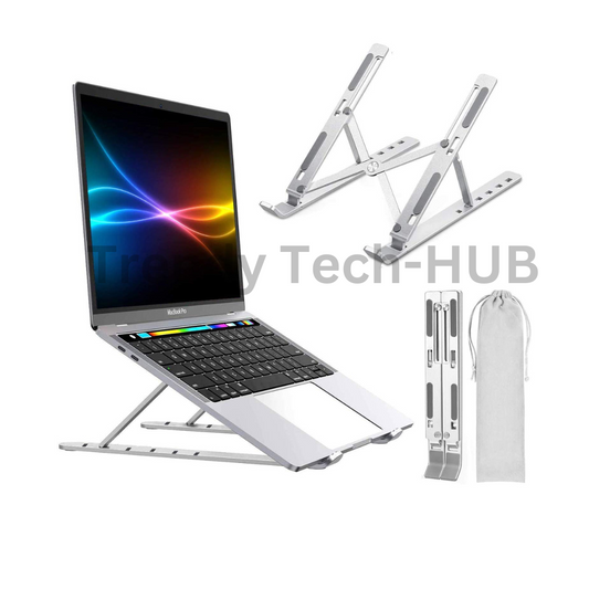 AdjustPro Aluminum Laptop Stand- 7 Height Adjustment